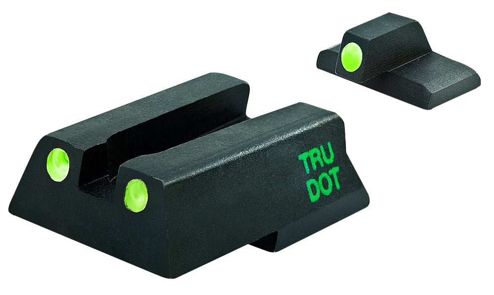 Meprolight Self Illuminated Fixed Front/Rear Night Sight Set for HK 45, 45 Compact, VP9, SFP9, P30, P30SK Pistols - ML11545