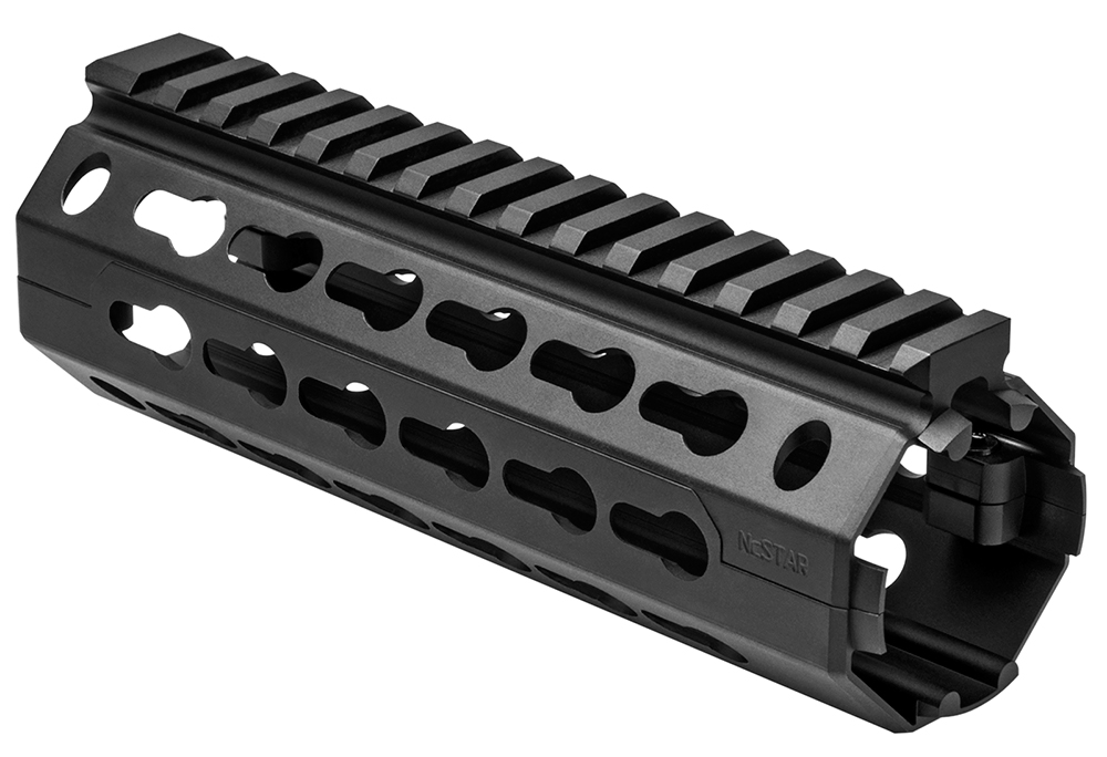 NcStar KeyMod 6.5" AR-15/M4 Carbine Length Handguard, Anodized Black - VMARKMC - Ncstar
