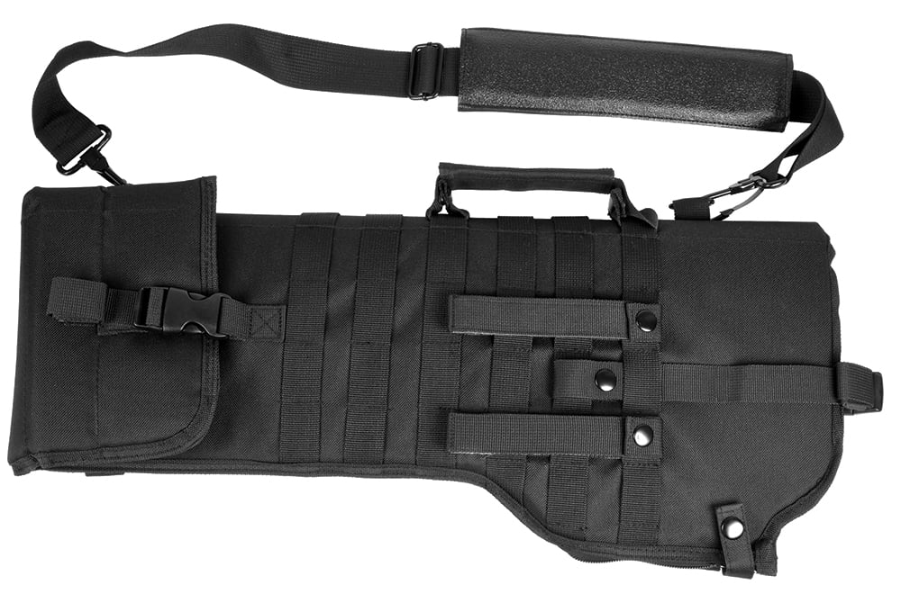 NcStar VISM Tactical Rifle Scabbard, Black - CVRSCB2919B