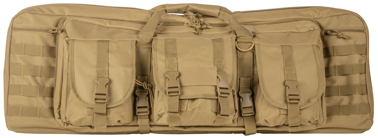 NcStar VISM Double Carbine Case, 36", Tan - CVDC2946T-36 - Ncstar