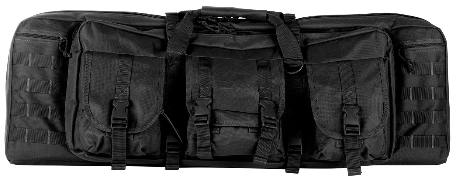 NcStar VISM Double Carbine Case, 42", Black - CVDC2946B-42 - Ncstar