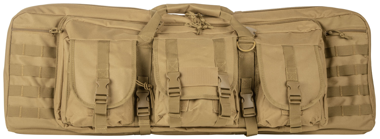 NcStar VISM Double Carbine Case, 42", Tan - CVDC2946T-42 - Ncstar
