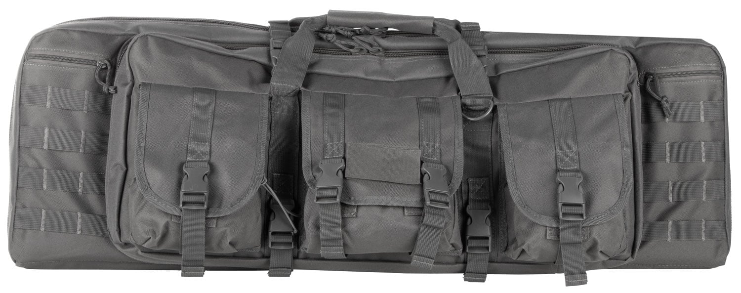 NcStar VISM Double Carbine Case, 36", Urban Gray - CVDC2946U-36 - Ncstar