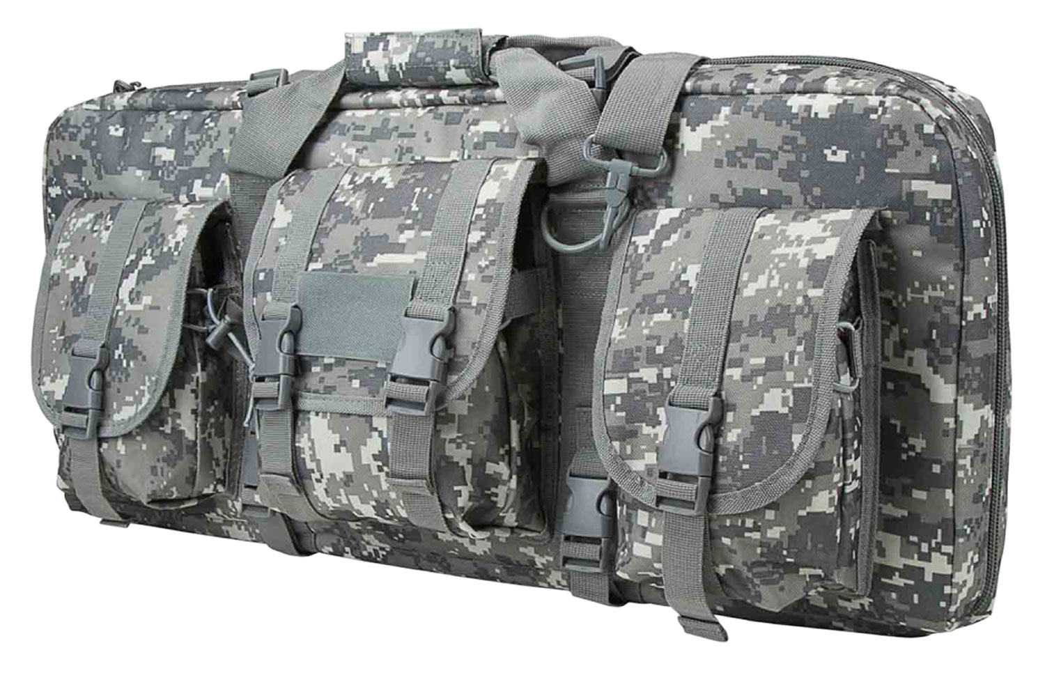 NcStar VISM Deluxe Double Pistol Carbine Case, 28", Digital Camo - CVCPD2962D-28