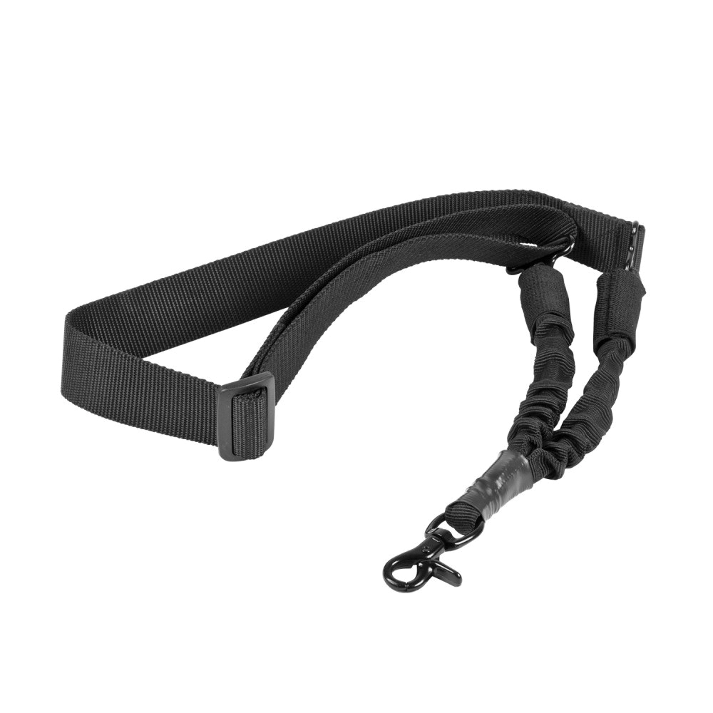 NcStar 1-Point Fully Adjustable Heavy-Duty Sling w/ Quick Detach Swivel, Black - AARS1P - Ncstar