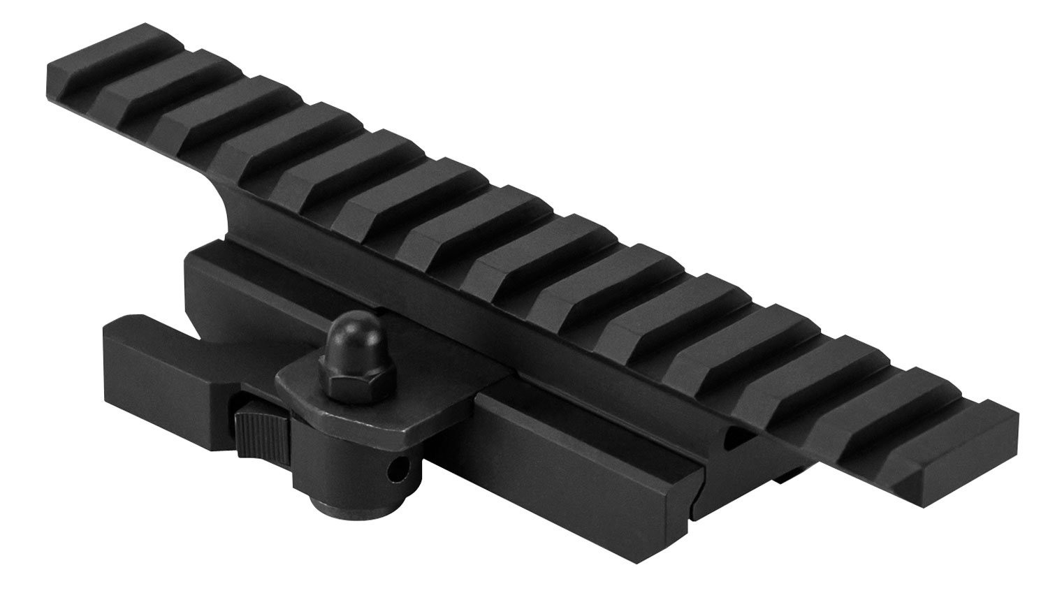 NcStar AR-15 Aluminum 1-Piece Riser w/ Locking Mount, Black - MARFQV2 - Ncstar