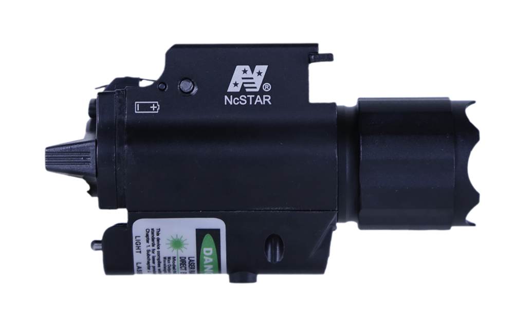 NcStar Flashlight and Green Laser Sight w/ Quick Release Weaver/Picatinny - AQPFLSG