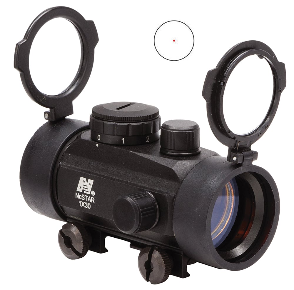 NcStar 1x30mm Reflex Sight, Illuminated 3 MOA Red Dot - DBB130
