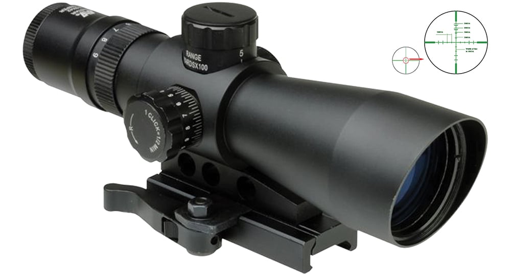 NcStar Mark III Tactical Gen 2 3-9x42mm P4 Rifle Scope - STP3942GV2 - Ncstar