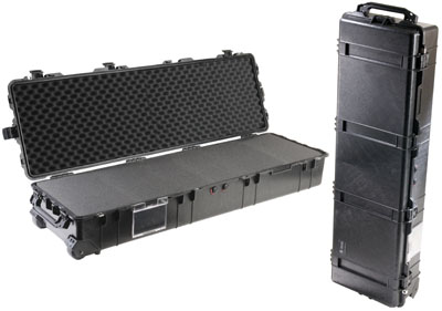 Pelican 1770 Protector Long Case w/ Foam and Wheels, Black - 177000000000 - Pelican