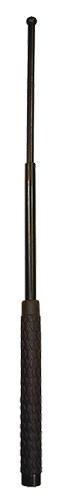 PS Products 26" L Expandable Baton w/ Rubber Handle and Sheath, Black - NS26R - Psp