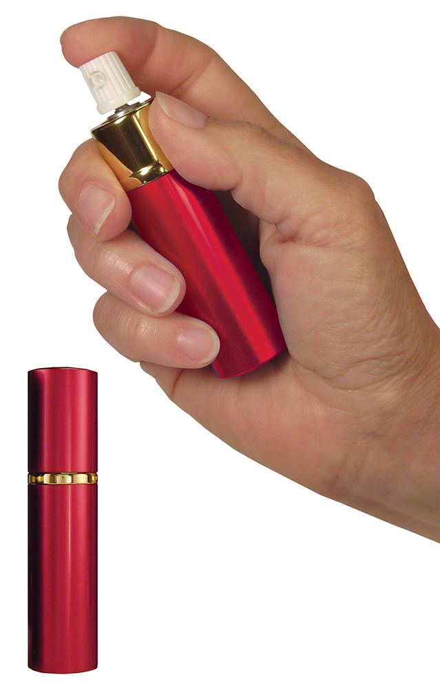 PS Products Eliminator Lipstick Pepper Spray, 0.75 oz Canister Tube, Red - LSPS14R - Personal Security