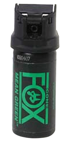 PS Products Mean Green Water Based Stream Pattern Flip Top Pepper Spray, 1.5 oz Aerosol Can - 156MGS - Fox Labs