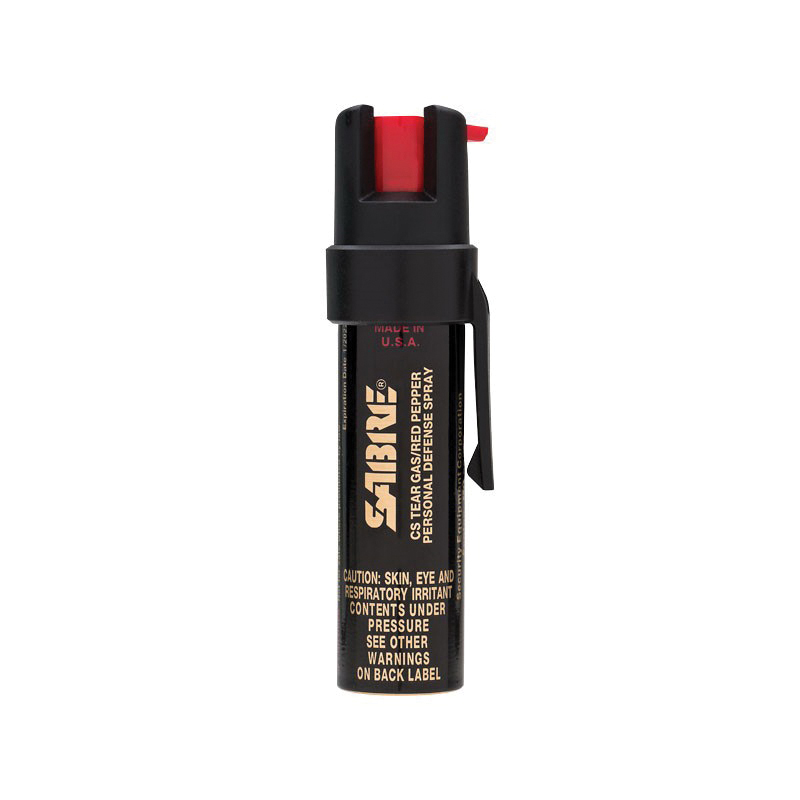 Sabre AKA Security Equipment Corp Pocket 3-in-1 Compact Pepper Spray w/ Clip, 0.75 oz - P-22