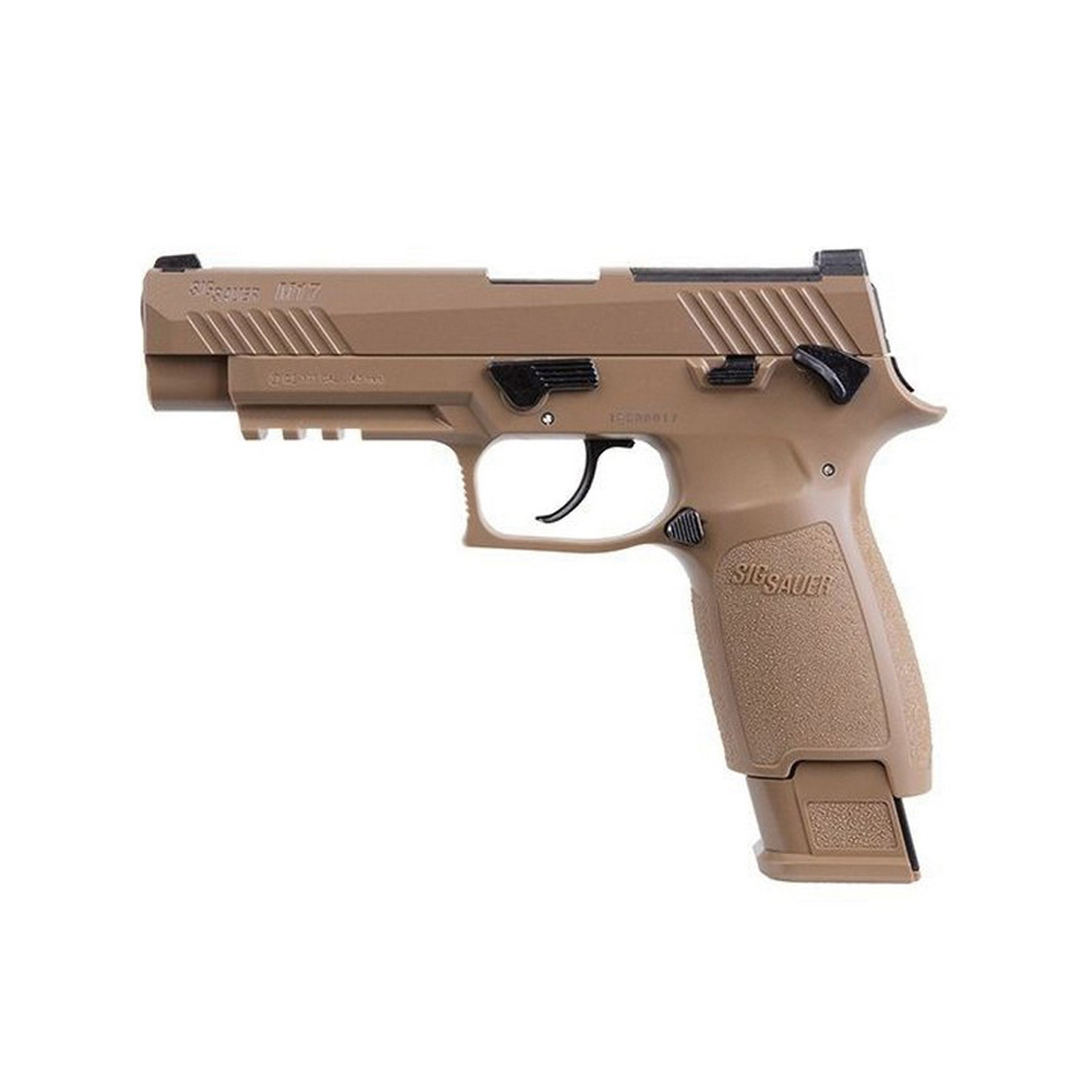 Sig Sauer P320-M17 ASP .177 Air Pistol, Coyote - AIRM17177 - Sig Sauer
