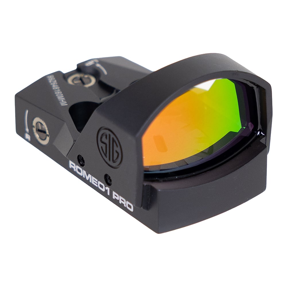 SIG Sauer ROMEO1 PRO Red Dot 1x30mm 6 MOA, Black - SOR1P101 - Sig Sauer