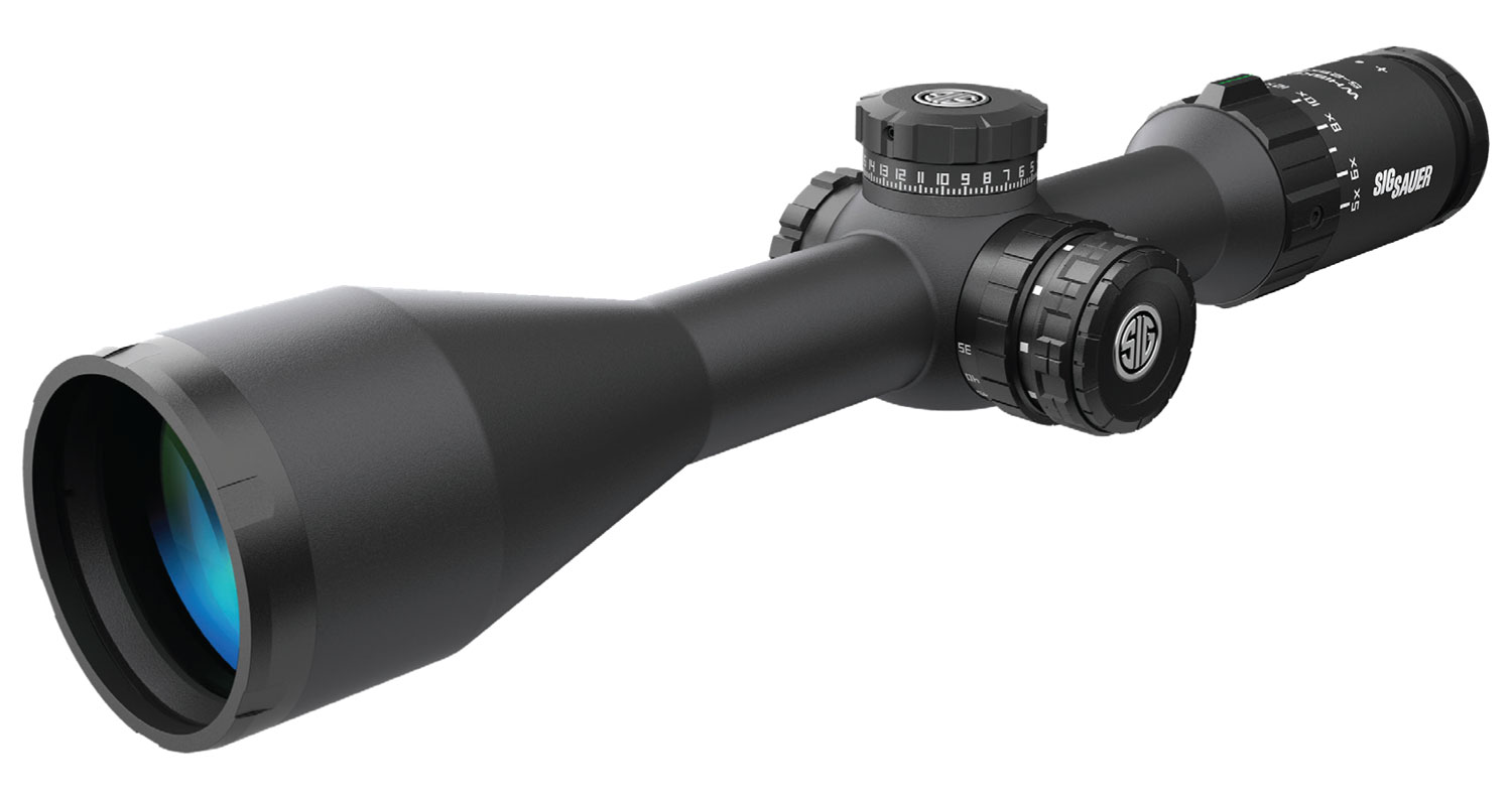 SIG Sauer WHISKEY5 Riflescope 2.4-12x56mm MRAD Milling Hunter - SOW52018 - Sig Sauer