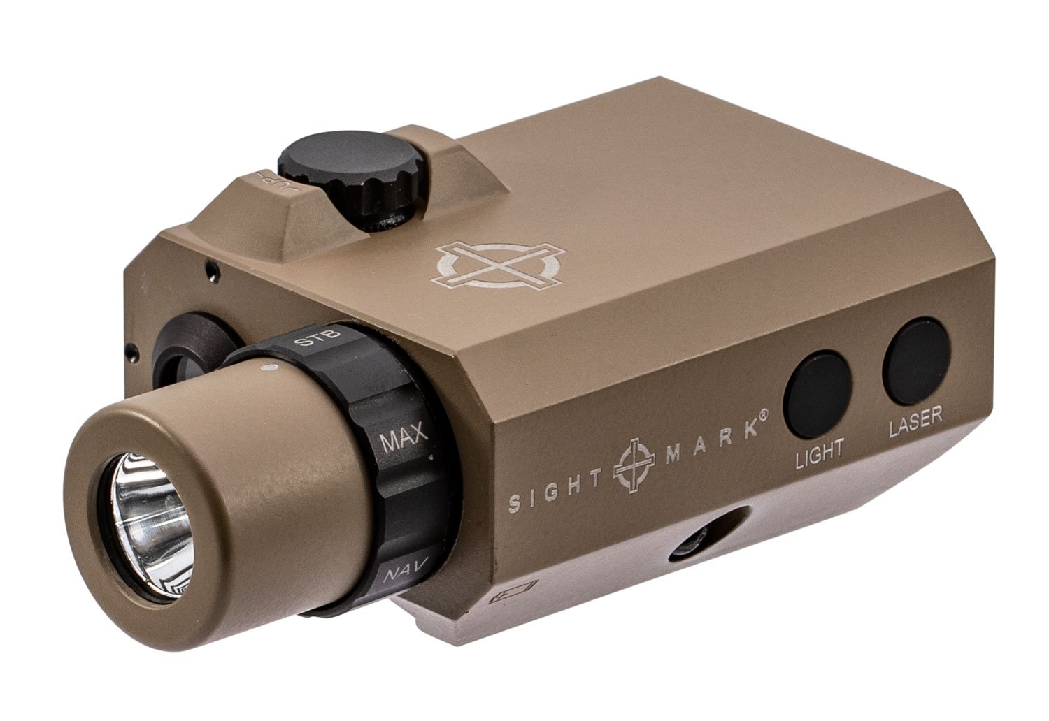 Sightmark LoPro Mini 300/150/5 lm LED Combo Flashlight and Laser Sight, Flat Dark Earth - SM25012DE