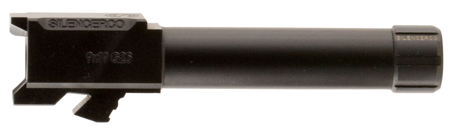 Silencerco 9mm 3.42" Threaded Barrel, Black Nitride - AC1329 - Silencerco