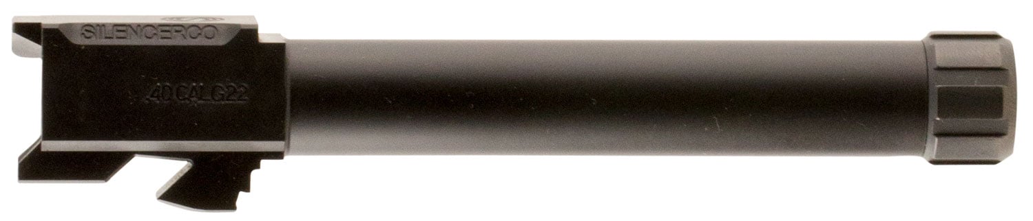 Silencerco .40 S&W 6.3" Threaded Barrel, Black Nitride - AC50 - Silencerco