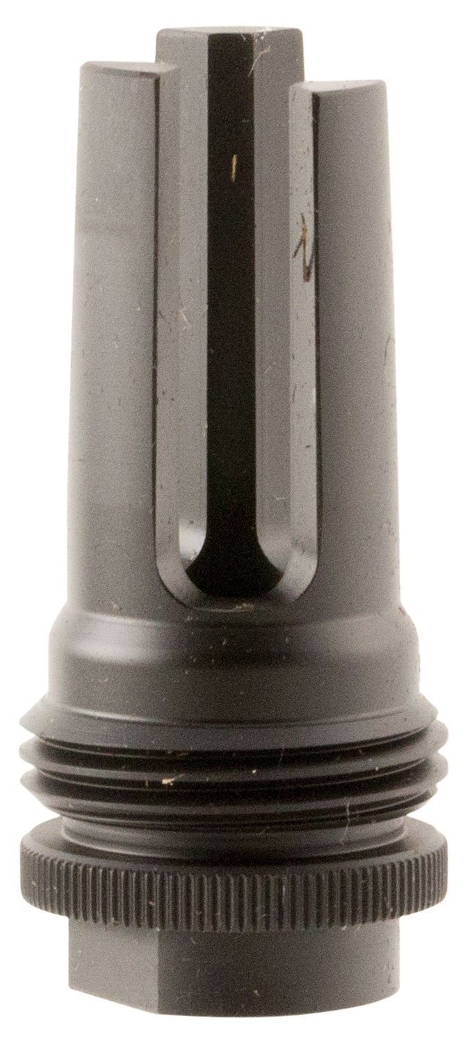 Silencerco Black Steel ASR Flash Hider, 9mm, 1/2-28 - AC1570 - Silencerco