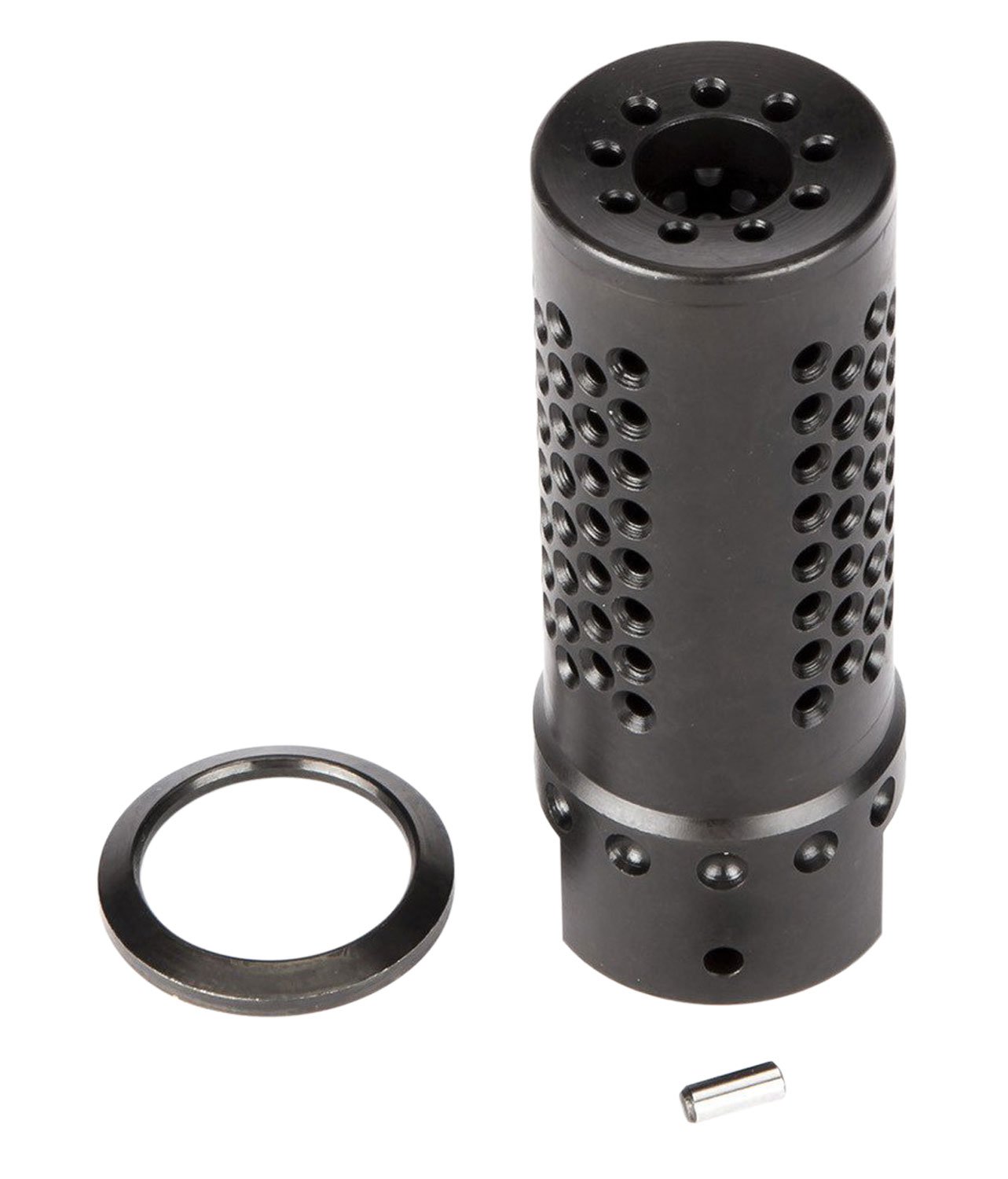 Spikes Tactical Dynacomp Extreme 5/8-24 Muzzle Brake, .308 Win, Black Nitride - SBV1019 - Spikes Tactical