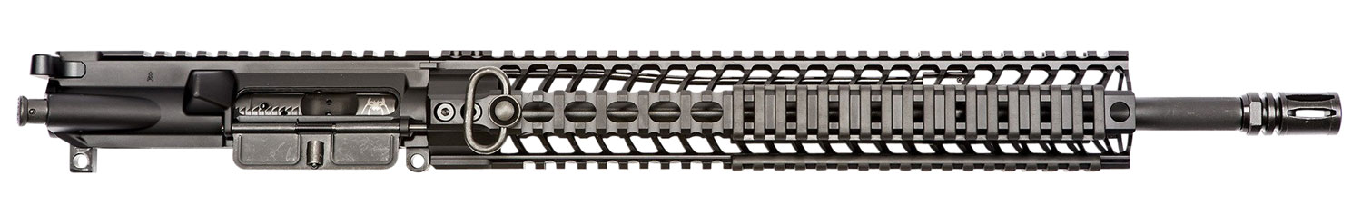 Spikes Tactical .223 Rem/5.56 16" Barrel Complete Upper Assembly, Mil-Spec Phosphate Coated, 12" Black Free Float BAR2 Rail - STU5435-R2S - Spikes Tactical