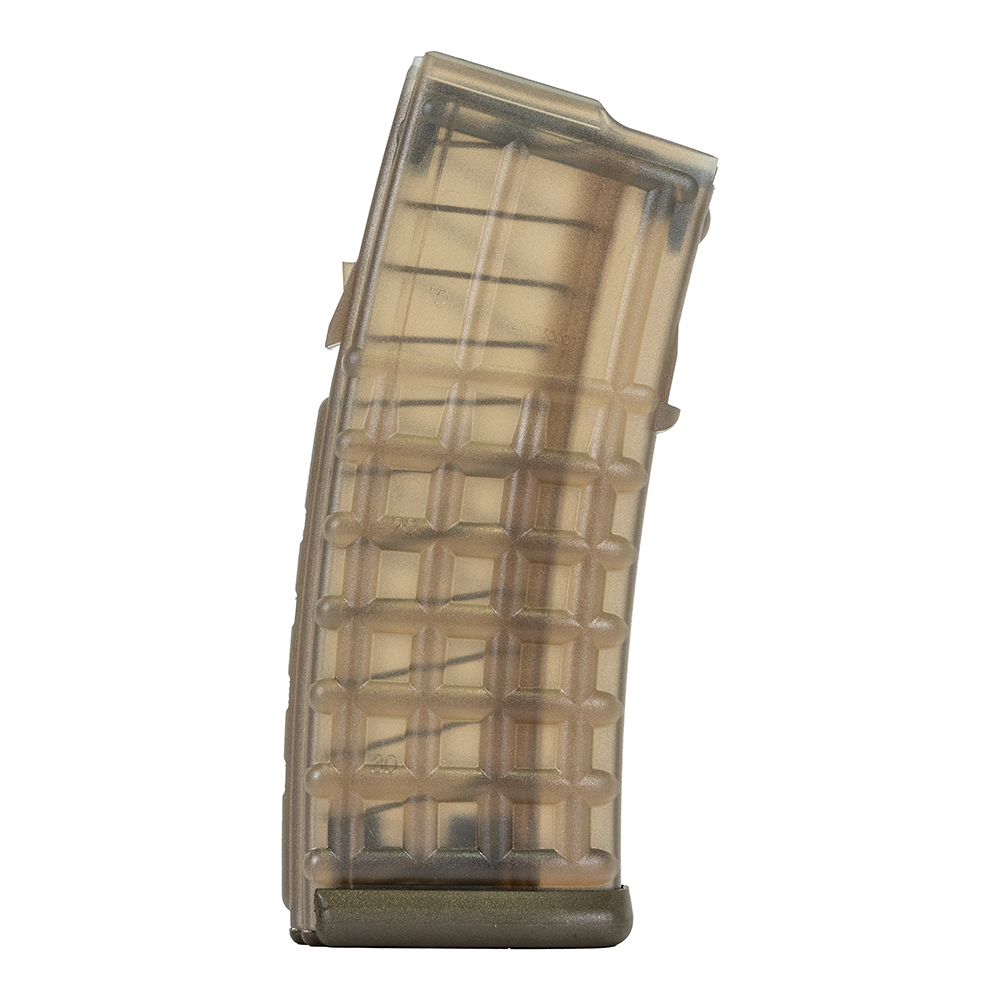 Steyr Arms 30 Round .223 Rem Detachable Magazine, Clear Body/Green Base - 1200050500 - Steyr Arms
