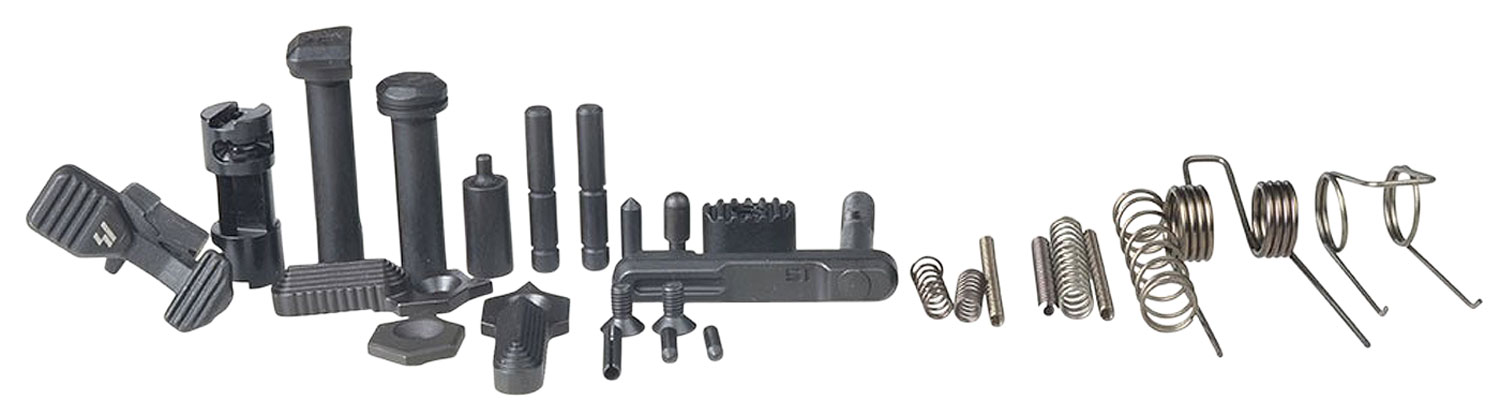 Strike Industries Enhanced Lower Receiver Parts Kit, Black - AR-E-LRPLT - Strike Industries