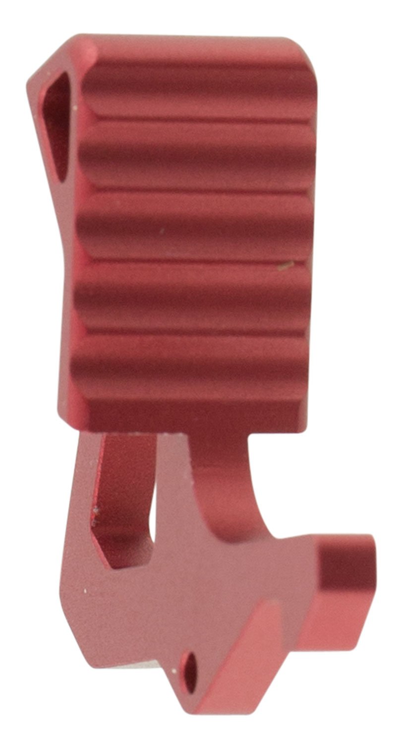 Strike Industries Extended Charging Handle Latch, Hardcoat Anodized Red - ARLATCHRED - Strike Industries