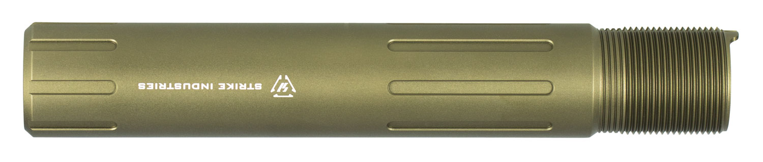 Strike Industries AR Carbine Pistol Buffer Tube, Flat Dark Earth - ARCARPRESLICKFDE - Strike Industries