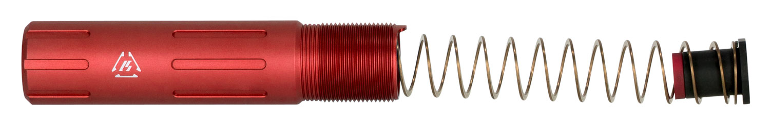 Strike Industries 7075 T6 Aluminum AR Pistol Buffer Tube, Red - ARSPRESLICKRED - Strike Industries