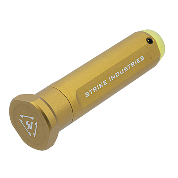 Strike Industries Optimus 7075 Aluminum Modular Weight Buffer for AR-15 Style Rifle, Bronze - AR-OPTIMUS-WB - Strike Industries