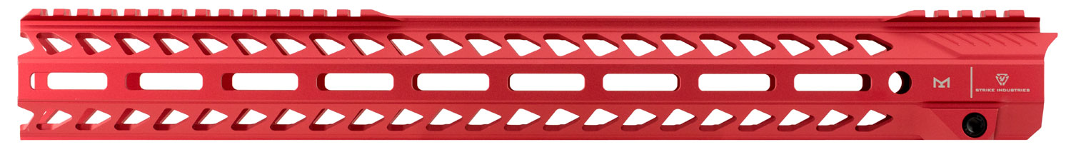 Strike Industries 17" Aluminum Strike Rail, Red - STRIKERAIL - Strike Industries