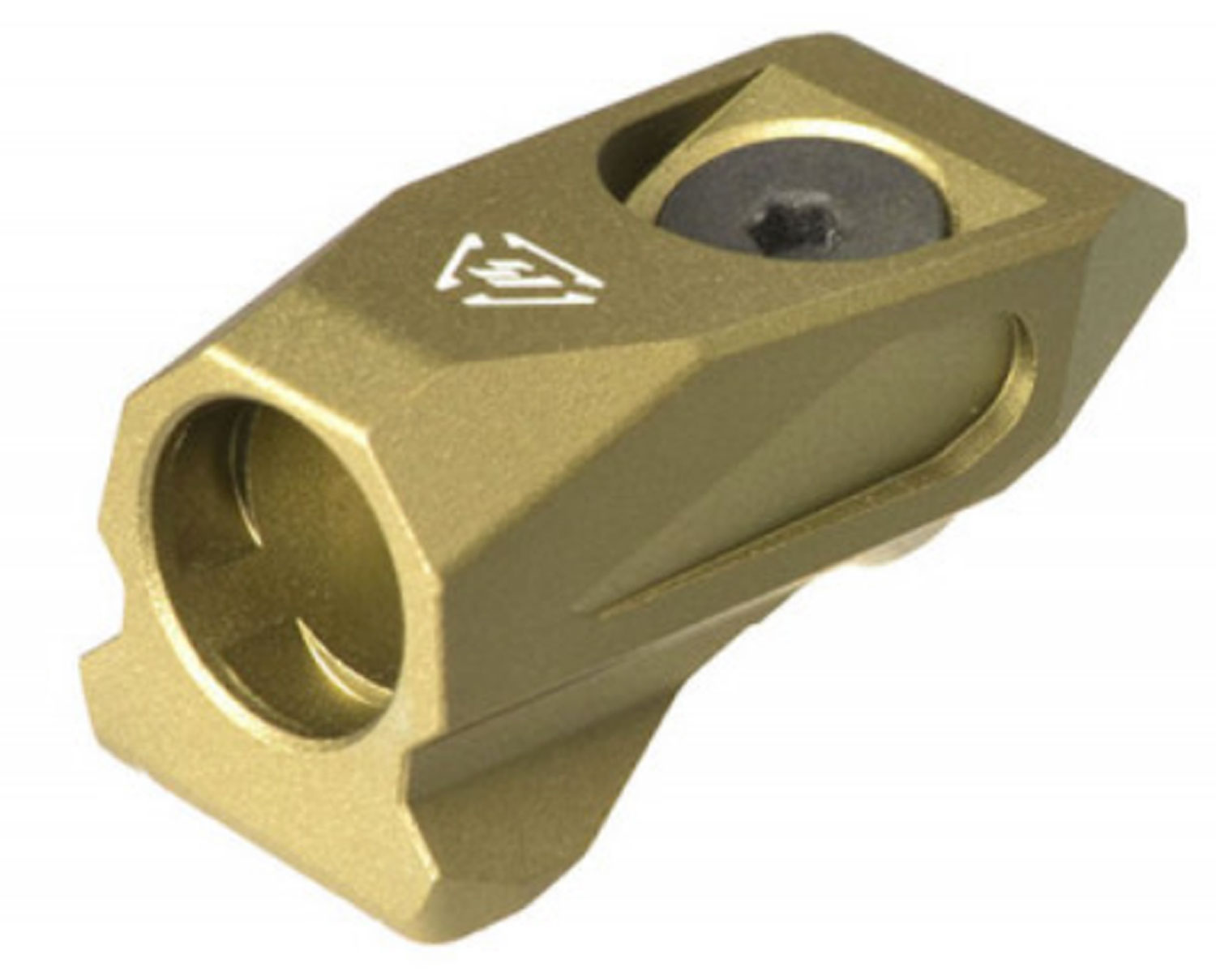 Strike Industries AR Aircraft Grade Aluminum Quick Detach Link Angled Mount, Flat Dark Earth - LINK-AQD-FDE