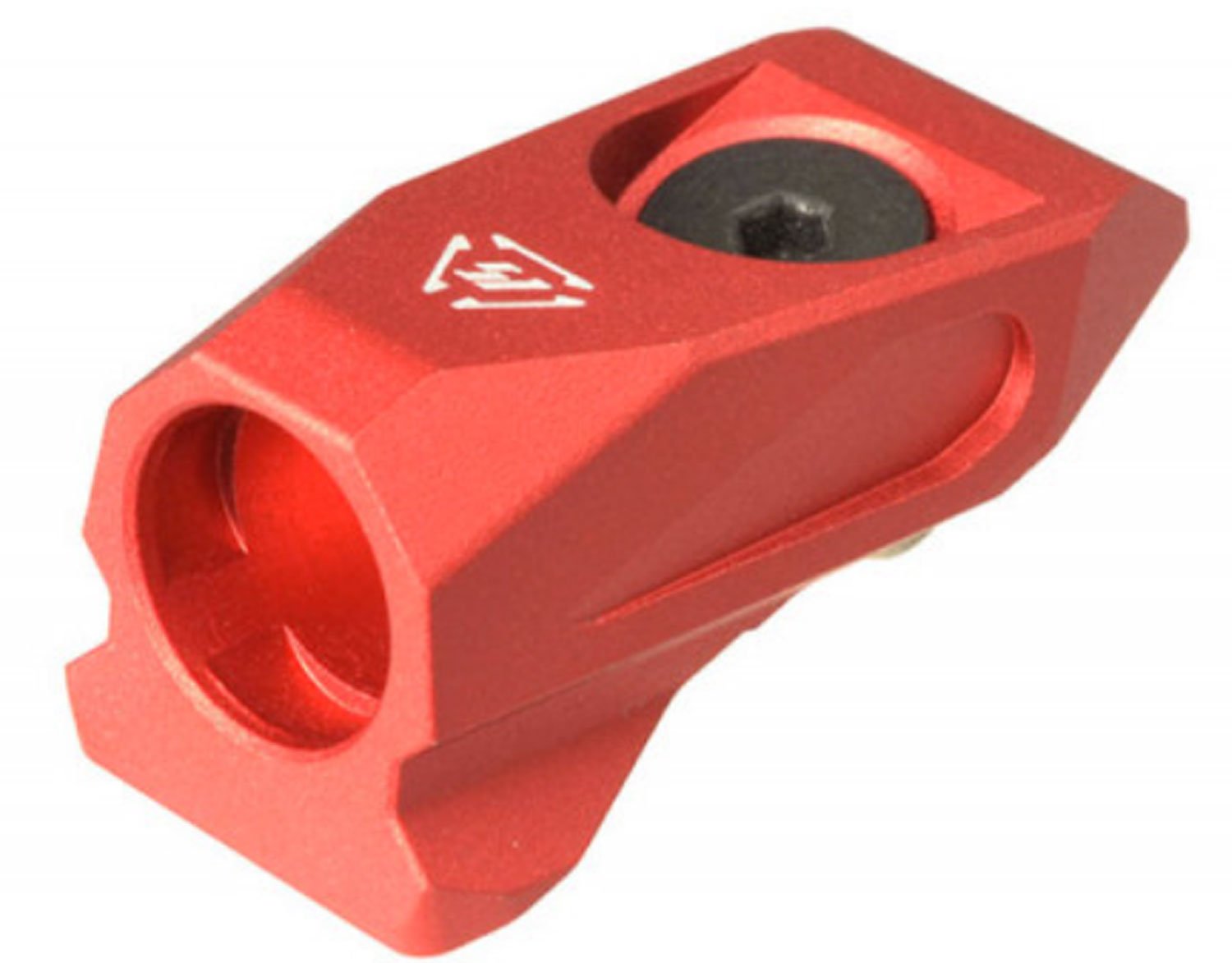 Strike Industries AR Aircraft Grade Aluminum Quick Detach Link Angled Mount, Red - LINK-AQD-RED - Strike Industries