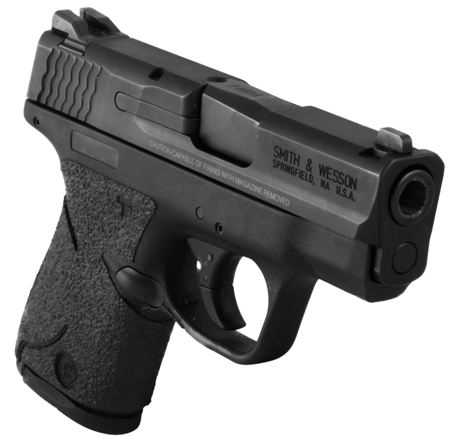 Talon Grips Rubber Pistol Grip for S&W M&P Shield 9mm/.40, Black - 705R - Talon Grips