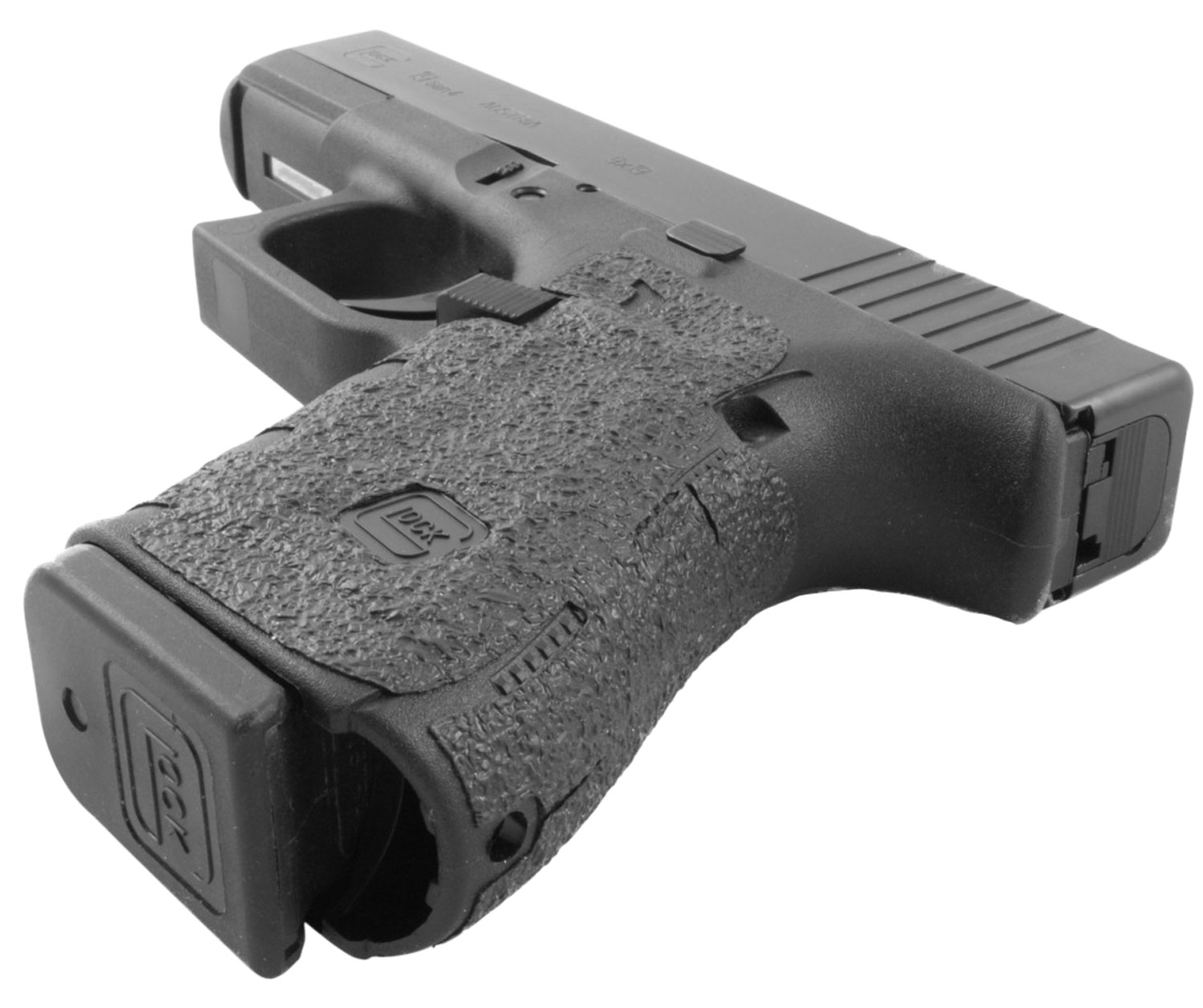 Talon Grips Rubber Pistol Grip for Glock 19/23/25/32/38 Gen 4 No Backstrap, Black - 110R - Talon Grips