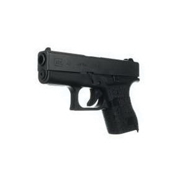 Talon Grips Rubber Pistol Grip for Glock 43, Black - 100R - Talon Grips