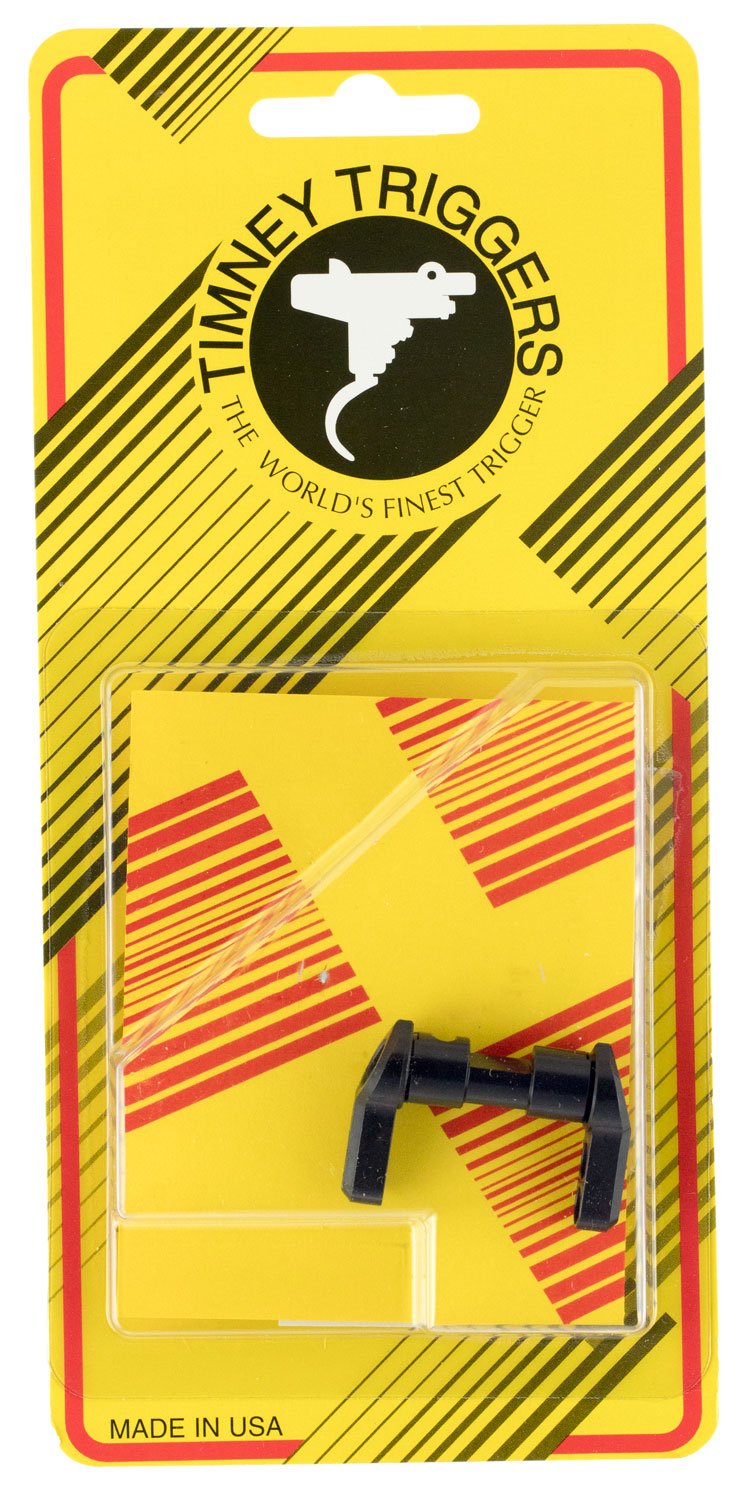 Timney Triggers Steel Safety Selector for AR Style Rifles, Carbo Nitride Black - 49ER Safety