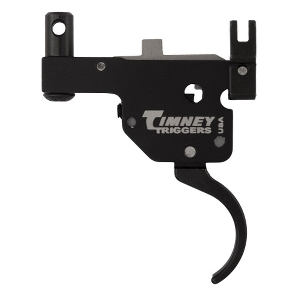 Timney Triggers Featherweight Curved Drop-in Trigger for Ruger M77 (Tang Safety) Rifles, Black - 601 - Timney Triggers