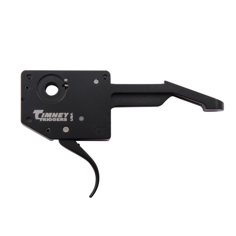 Timney Triggers Featherweight Curved Drop-in Single-Stage Trigger for Ruger American Centerfire Rifles, Black - 641C