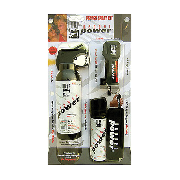 UDAP Industries Pepper Spray Kit, Canister, 3/pack - PSK - Udap