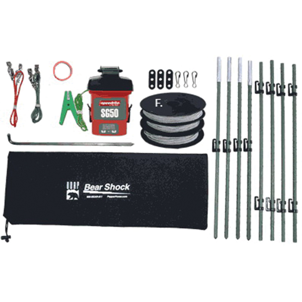 UDAP Industries Bear Shock Ultra Lightweight Electric Fence Kit - BEF - Udap