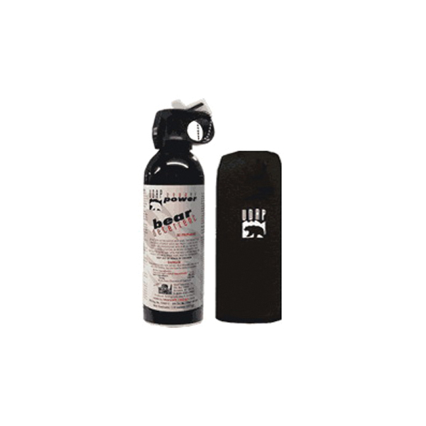 UDAP Industries Super Magnum Bear Spray w/ Hip Holster, 13.4 oz Canister - 18HP