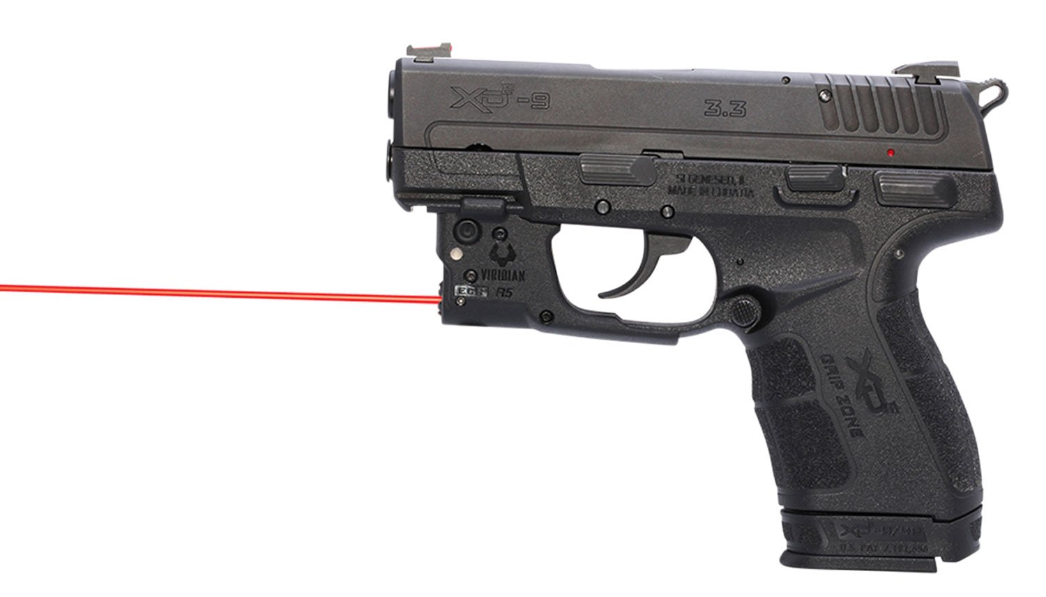 Viridian Red Laser Sight for Springfield XDE Pistol - 920-0055 - Viridian