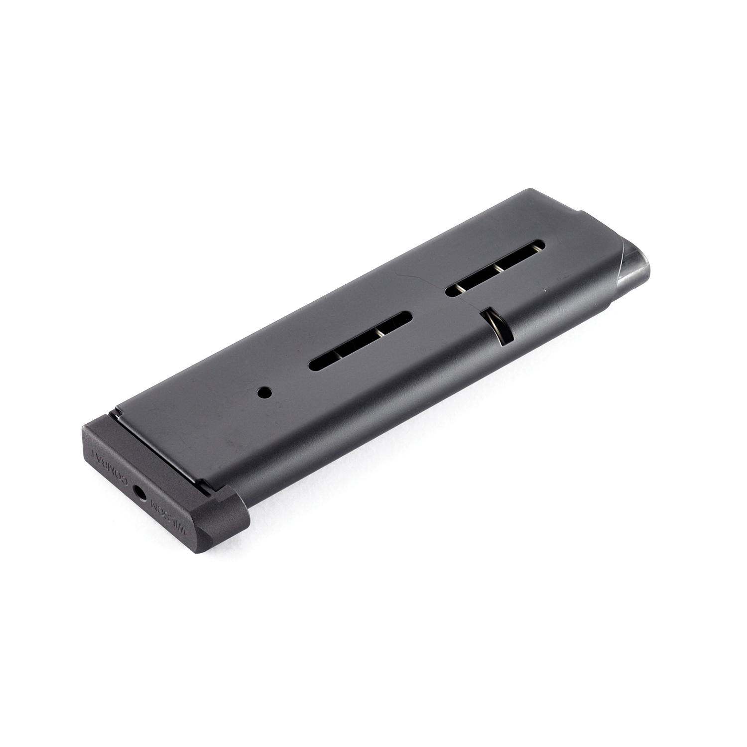 Wilson Combat 8 Round .45 ACP 1911 Detachable Magazine w/ Aluminum Base Pad, Black - 47DAB - Wilson Combat