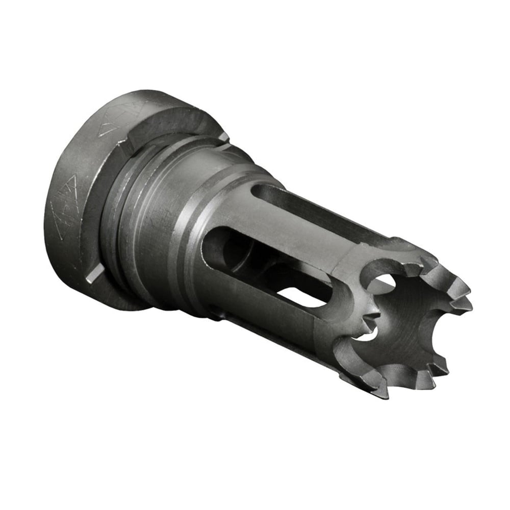 Yankee Hill Machine Phantom Black Metal Flash Hider, .30, M14x1 LH - 4302AKA - Yhm