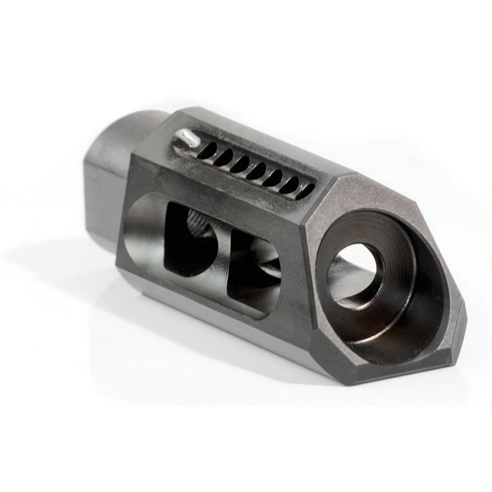 Yankee Hill Machine 5/8-24 Slant Muzzle Brake, .30, Matte Black - 3085-MB-A - Yhm