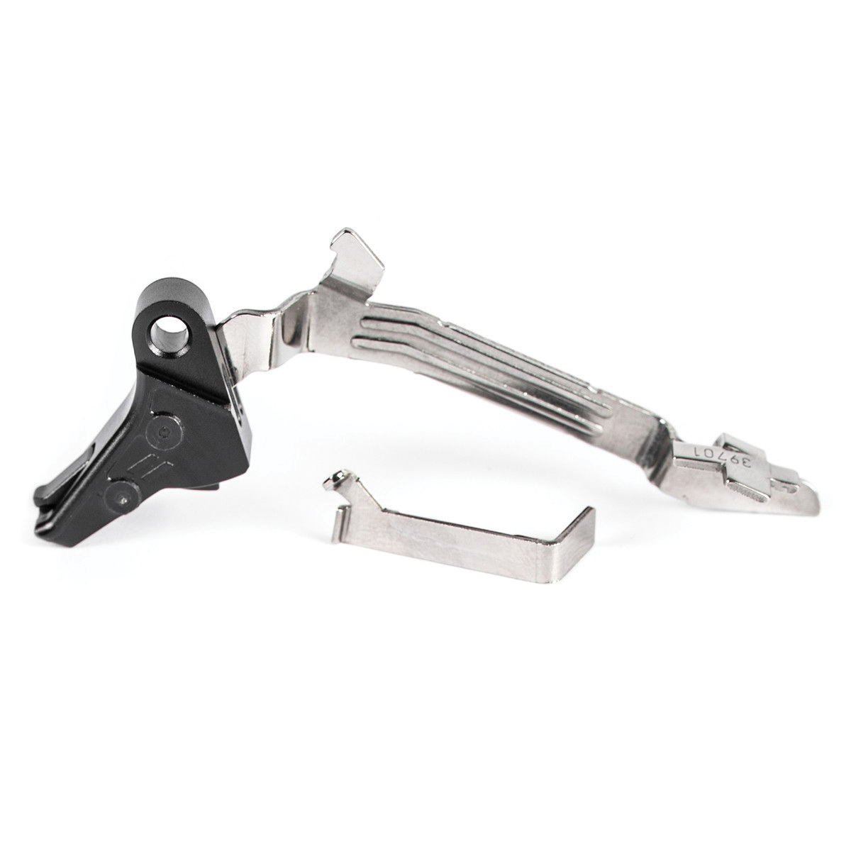 Zevtech ZevTech Pro Flat Face Drop-in Trigger Bar Kit for Glock 17, 19, 26, 34, 19X, 45 Gen 5 Pistols, Black - FFT-PRO-BAR-5G-B-B
